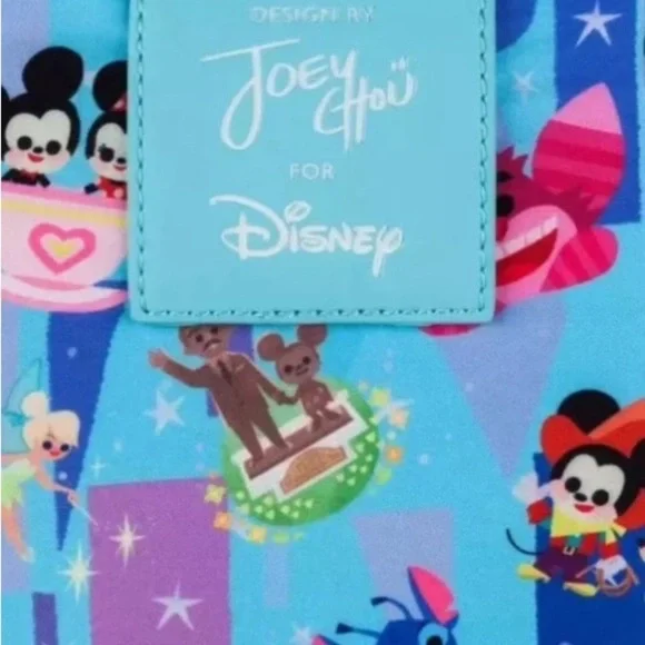 Disney Parks Castle Loungefly Joey Chou 100th Anniversary Attractions NWT​ - Picture 7 of 7
